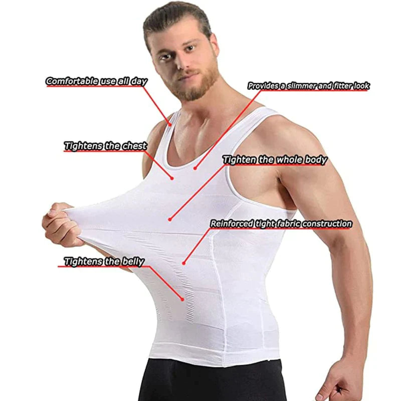 Men Slimming Body Shaper Corrective Posture