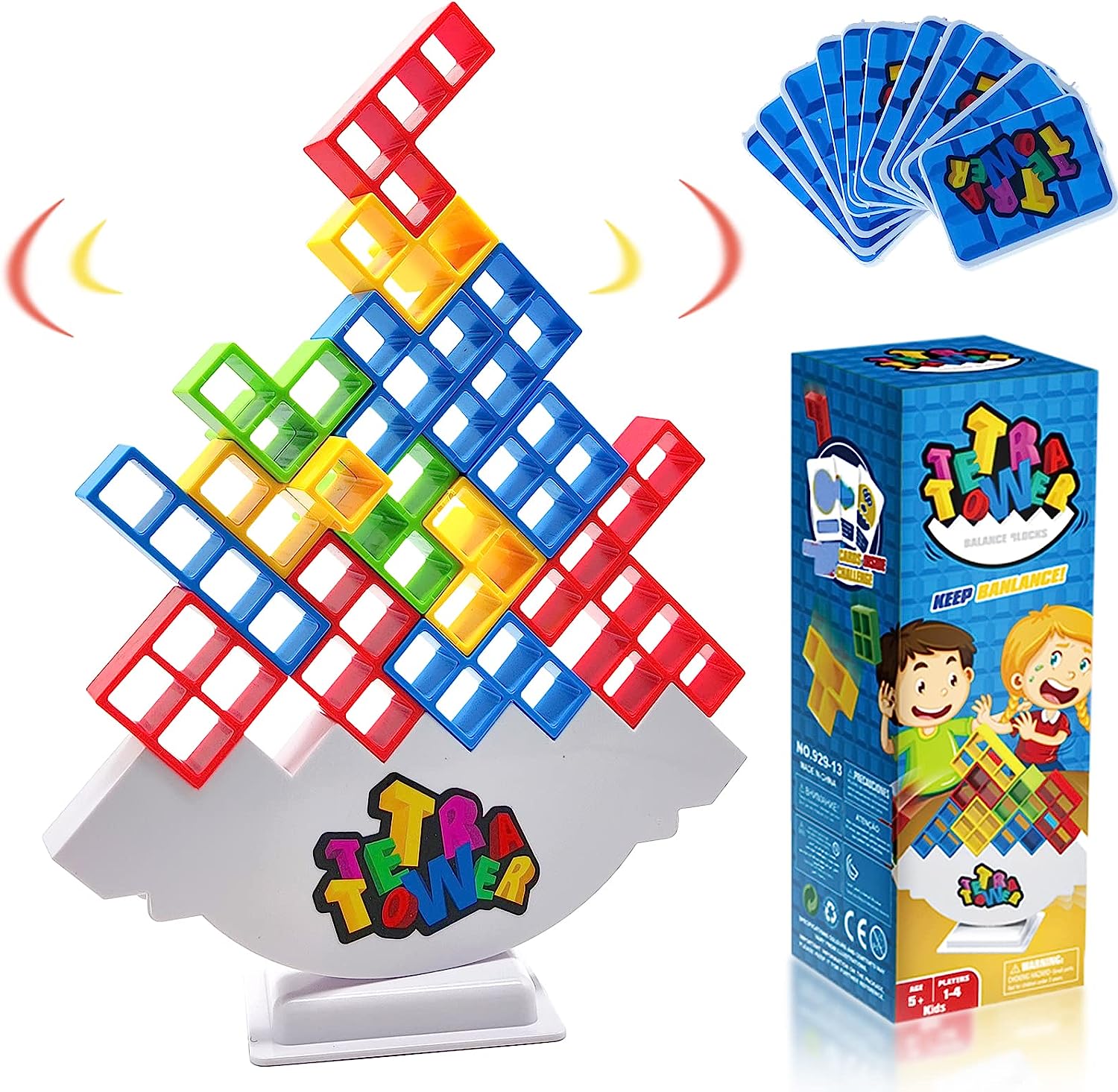 TetraTower Stacking Game