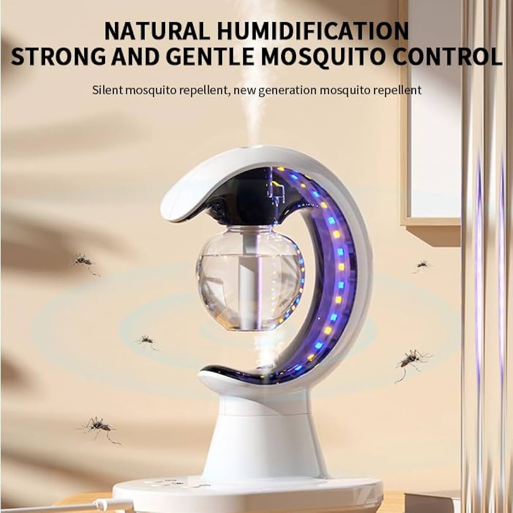 3-in-1: Humidifier, Lamp and Mosquito Repeller