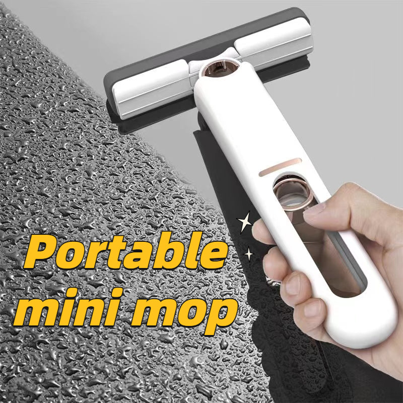 Portable Mini Squeeze Desk Cleaner Glass Sponge Cleaner Mop Household Home Kitchen Car Cleaning Tool