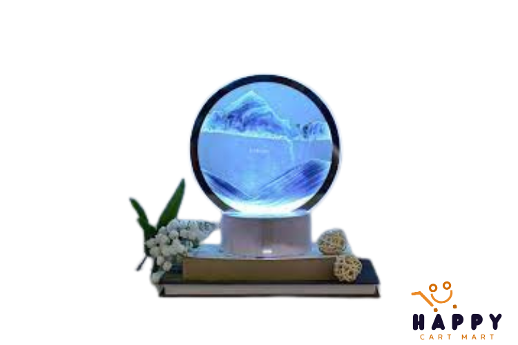 Led Sandscape Lamp 3d Moving Sand